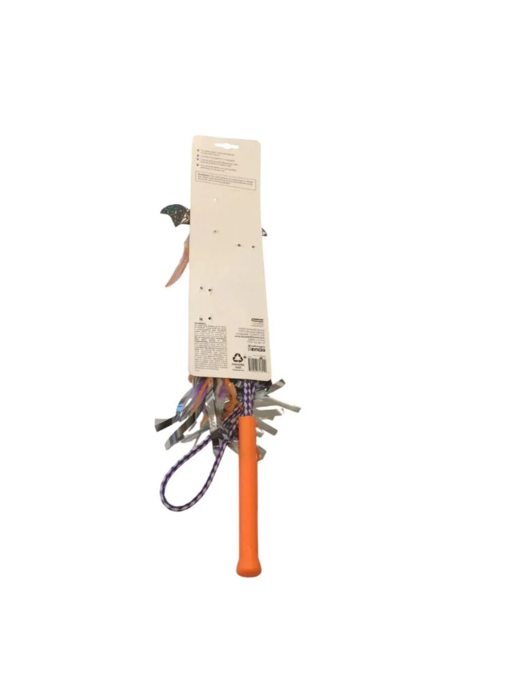 CATSTAGES Halloween BAT TAIL TEASERS Ghost Interactive Toy Orange Purple Silver